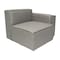 Flash Furniture Bridgetown Luxury Modular Sectional Sofa, Right Side with Arm Rest, Gray IS-IT2231-RC-GRY-GG - alternate 4